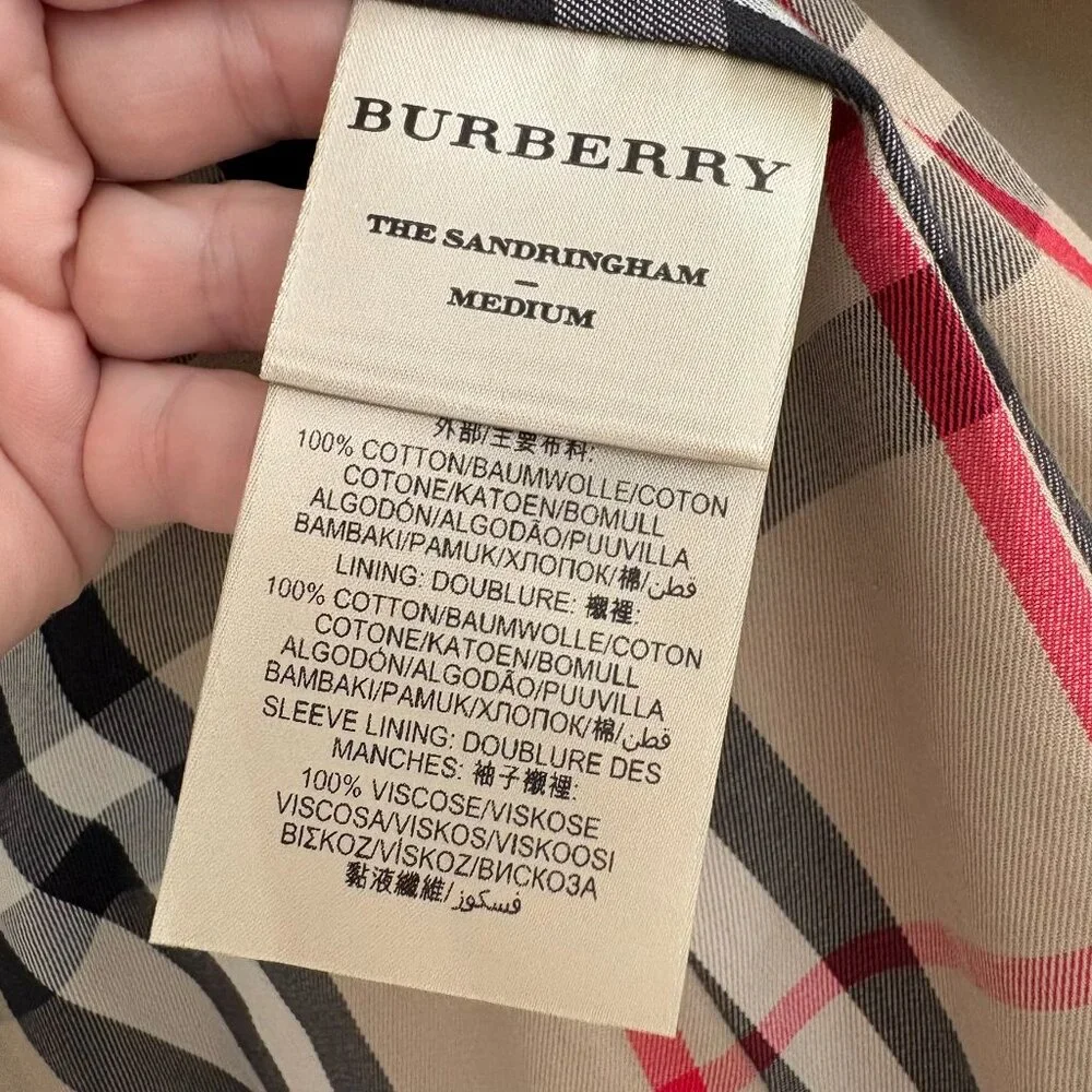 Burberry Tan Trench Coat - Picture 12 of 15